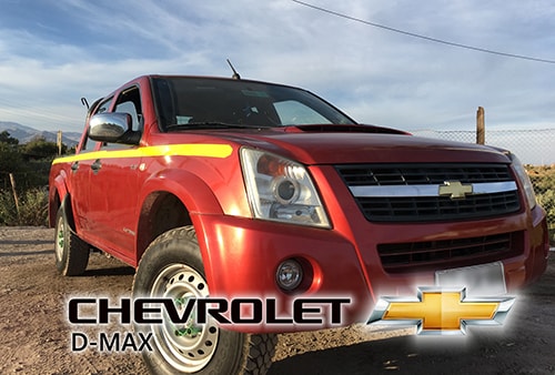 CHEVROLET D-MAX ROJA